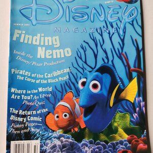 Disney Magazine (Big Bundle Discount) Summer 2003 - Finding Nemo Feature